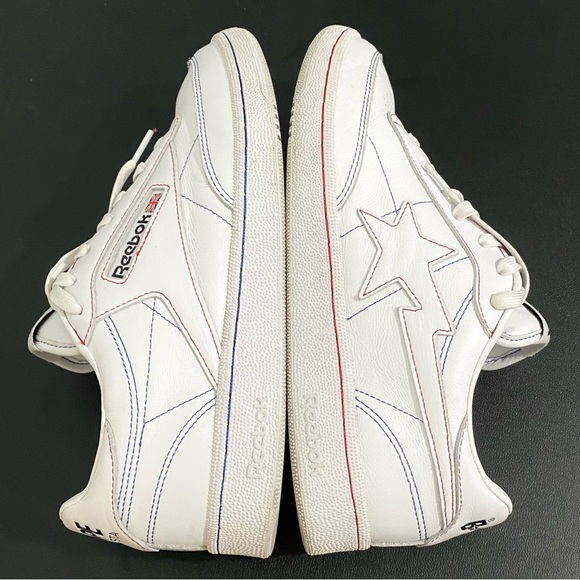 Bape A Bathing Ape Reebok Club C 85 Sneakers Rare OG Collaboration - Picture 9 of 13